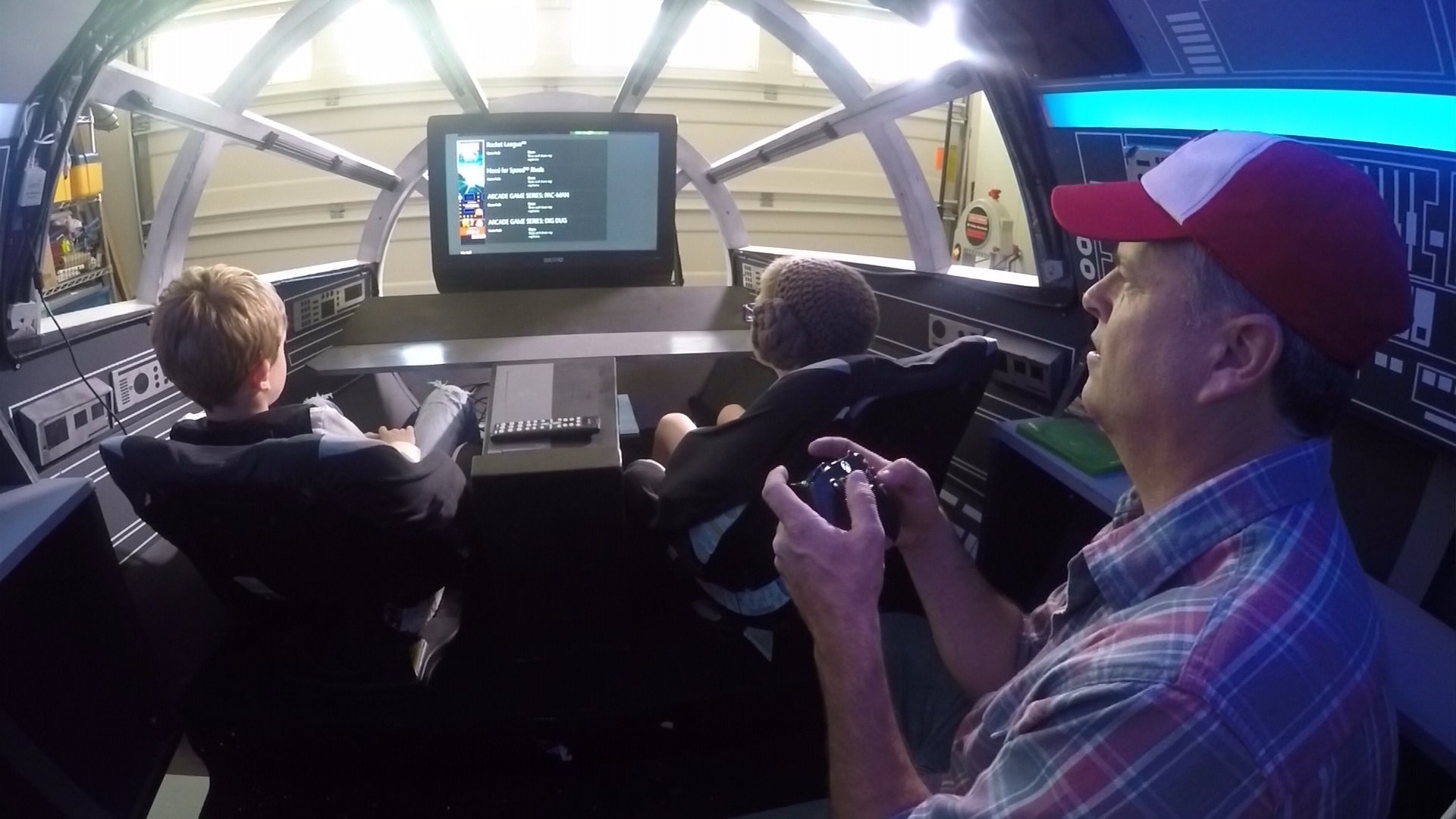 Father's Millennium Falcon project teaches son the sky's the limit